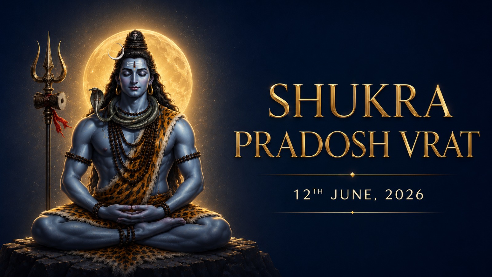 Shukra Pradosh Vrat 2026: Date & Rituals